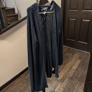 Blue Cardigan